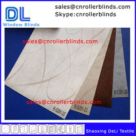 China Embossed Faux Suede Blackout Roller Blind Fabric supplier