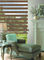 Advantage Horizontal Sheer Zebra Shade for home decoration with wood colors